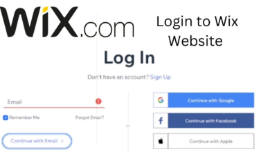 wix login