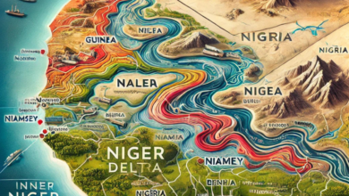 niger river map