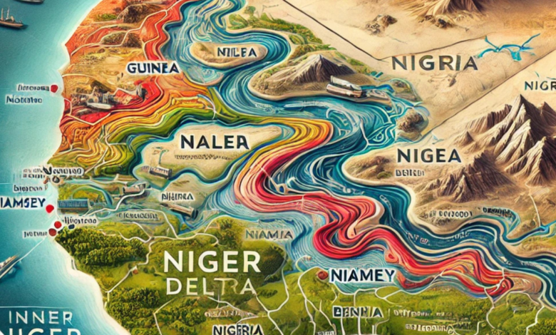 niger river map