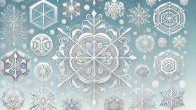 snowflake drawing