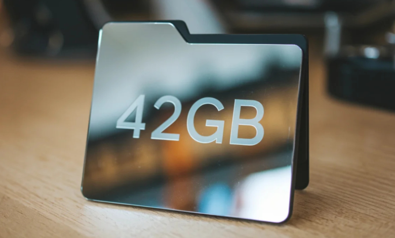 mirror folder 42gb